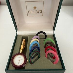 Gucci bezel watch